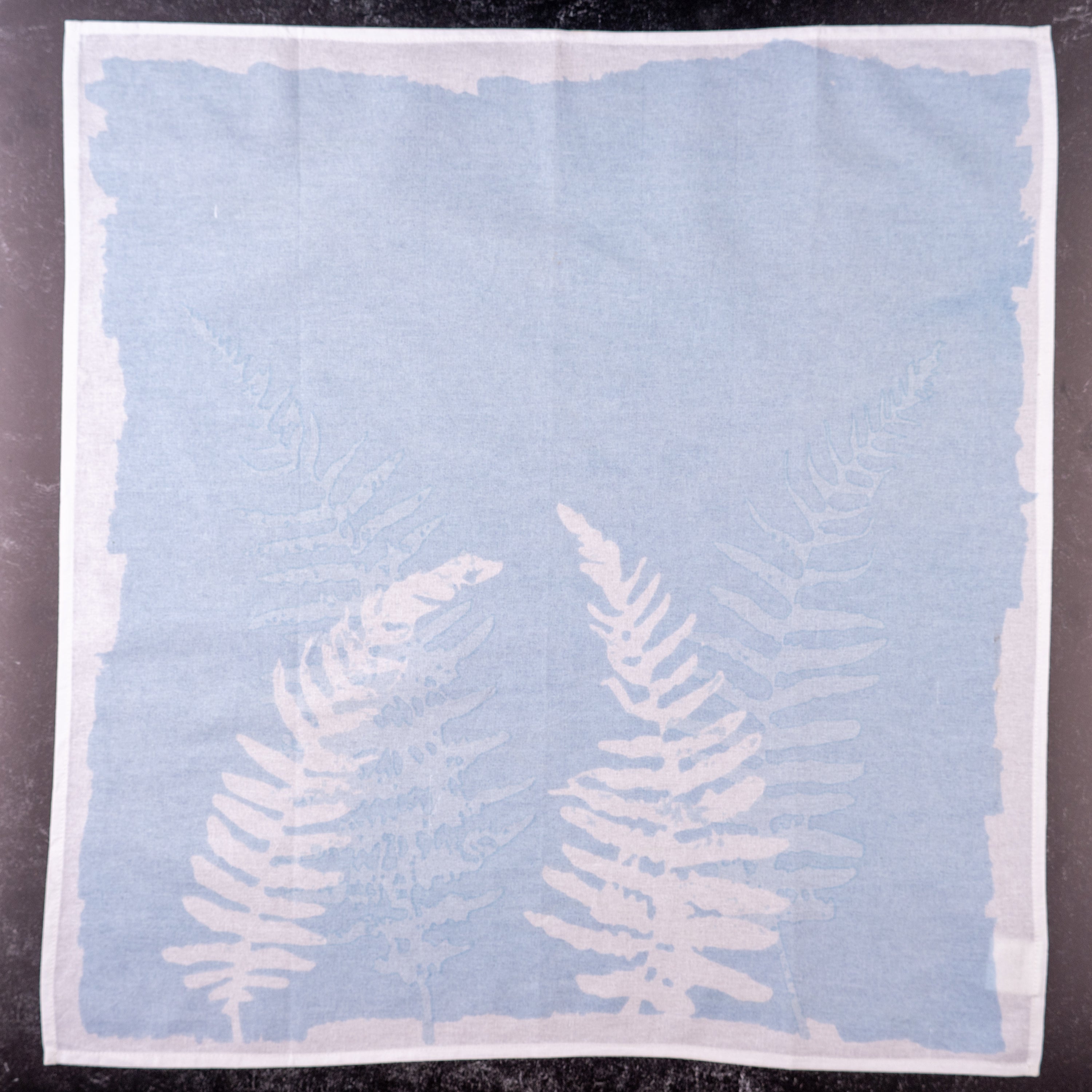 Cashmere Blue Fern Napkin