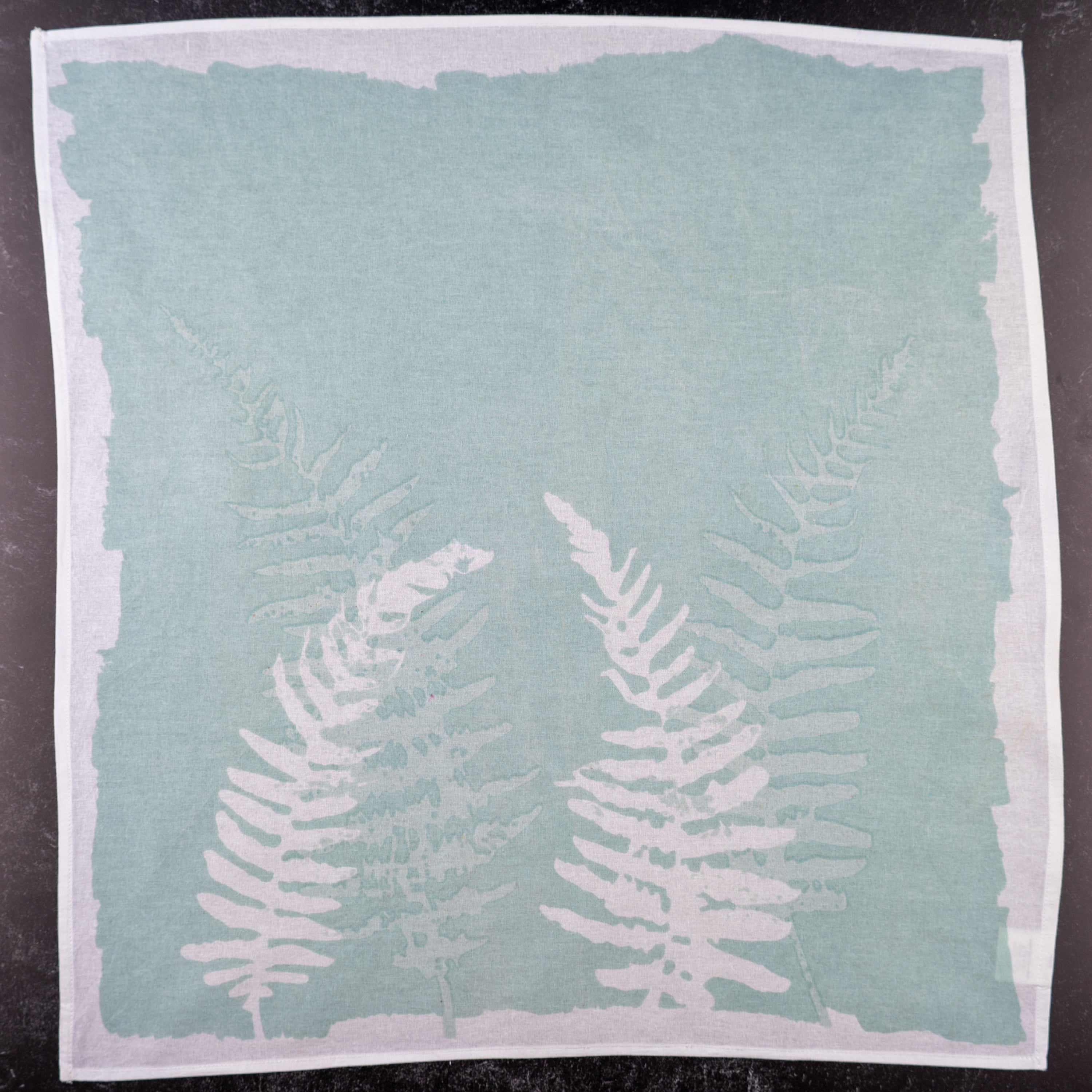 Beach Glass Fern Napkin