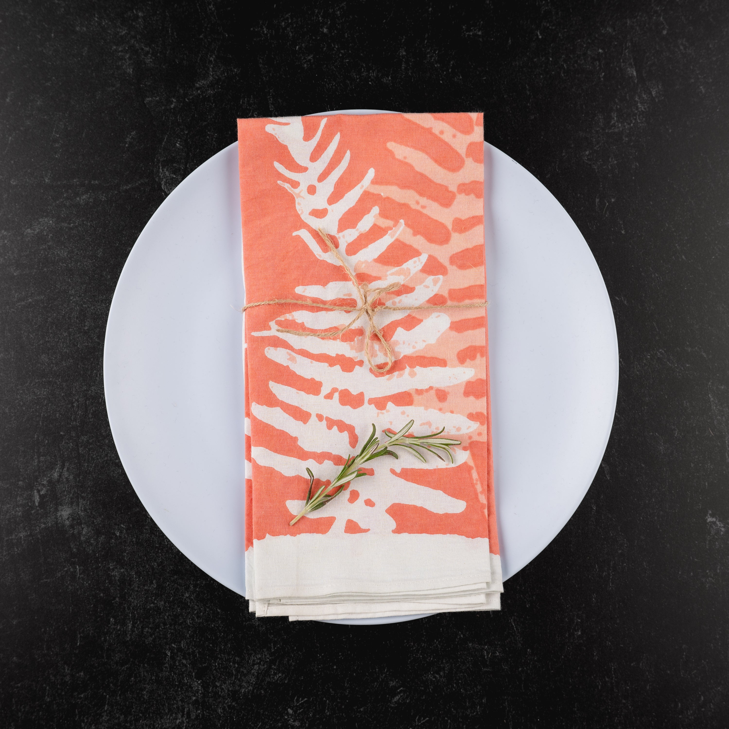 Nectarine Fern Napkin